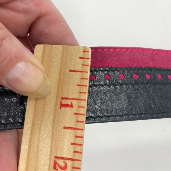 Vintage Mondi Leather and Suede Belt Small - Picture 4 of 5